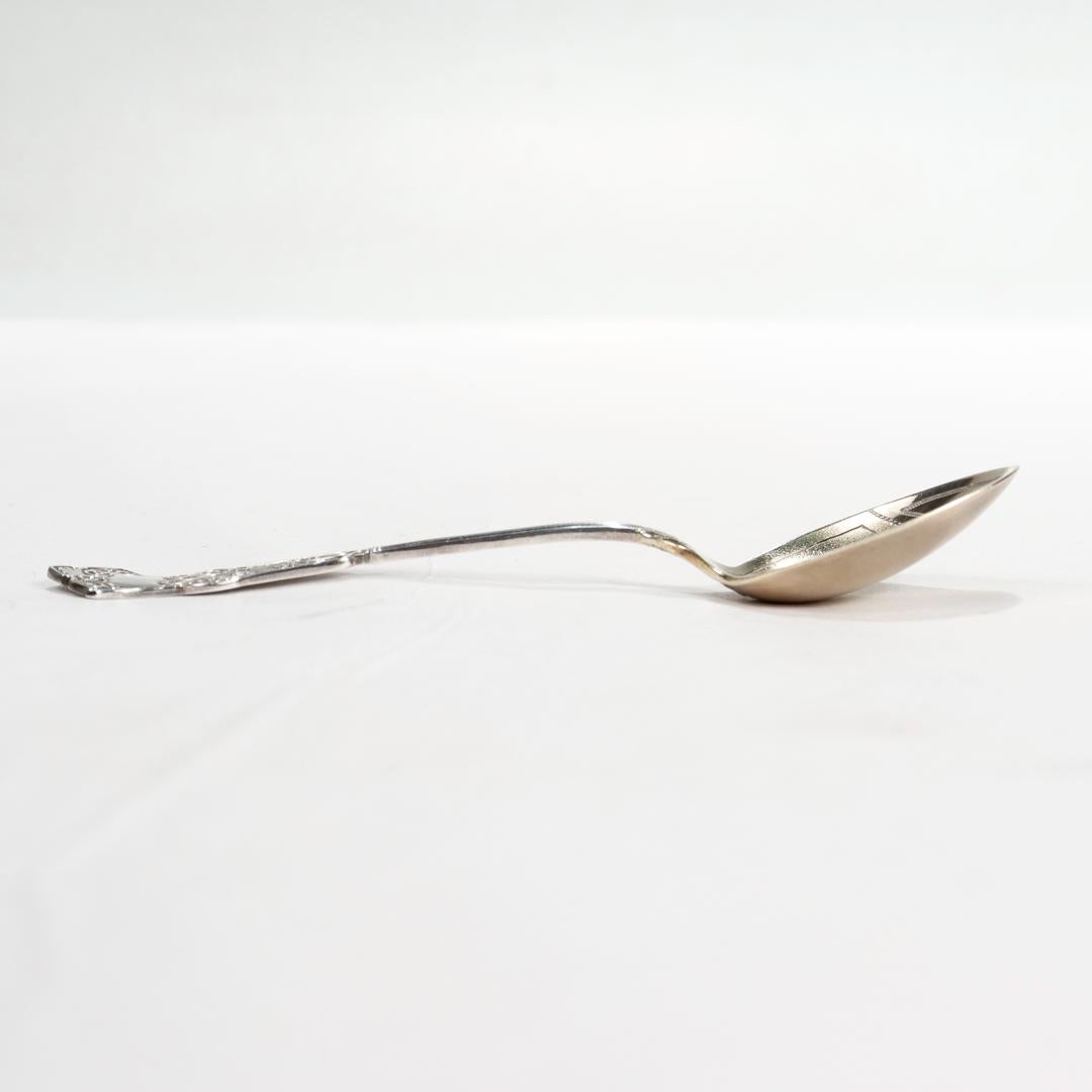 Set of 12 Whiting Alhambra Sterling Silver Aesthetic Movement Demitasse Spoons For Sale 7