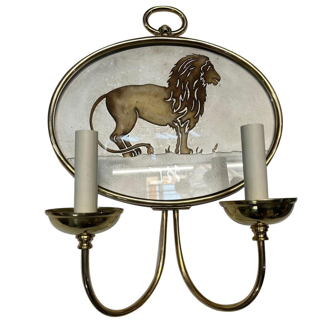 Satz von 12 Zodiac-Leuchtern. Verkauft in Paaren im Zustand „Gut“ im Angebot in New York, NY