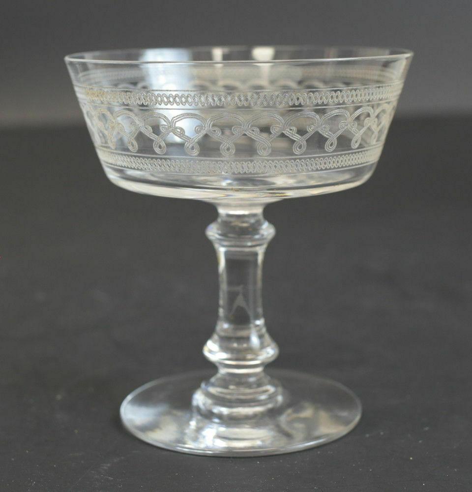 lobmeyr champagne glass - 1900 value