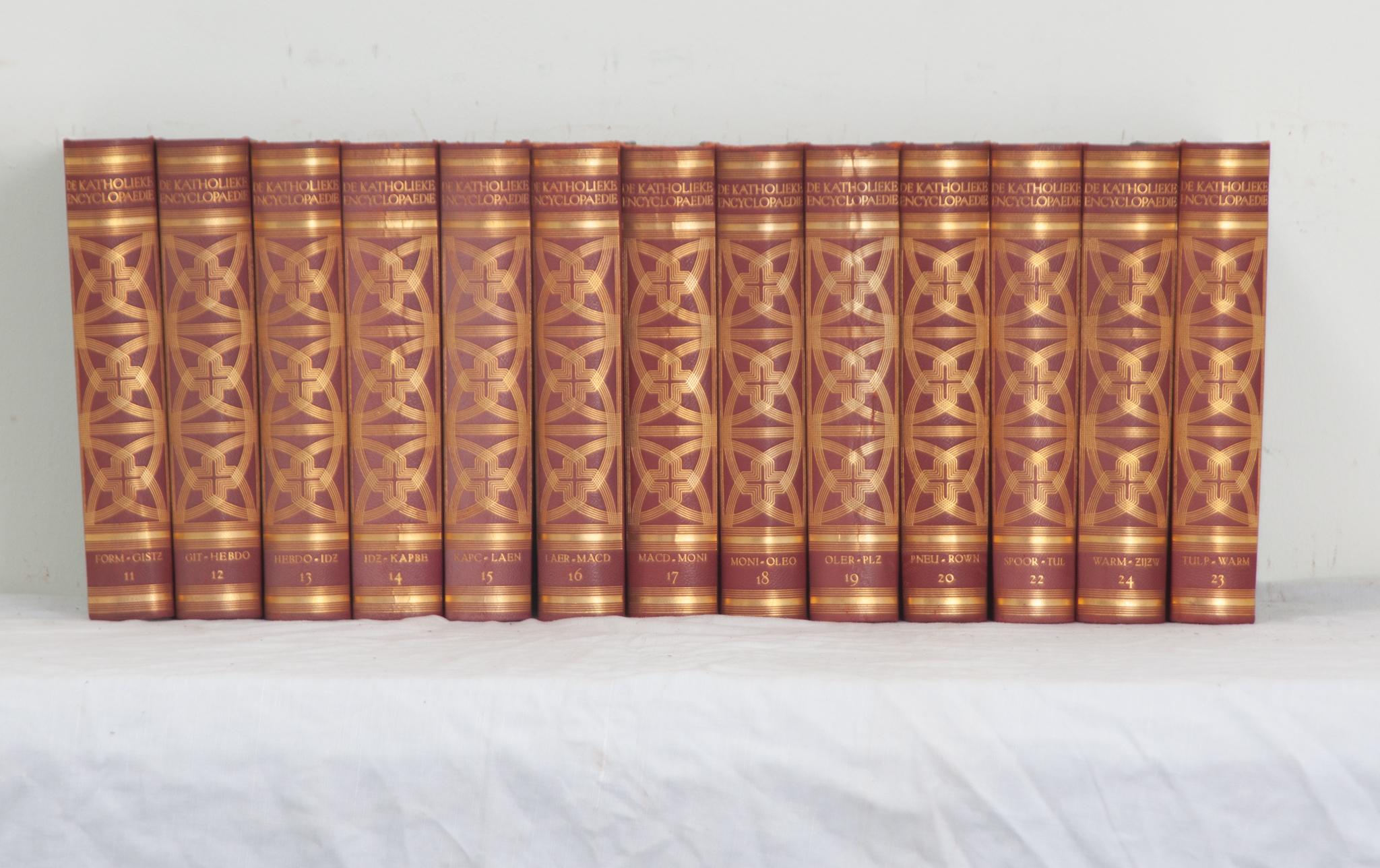 Other Set of 13 Dutch Encyclopedias For Sale