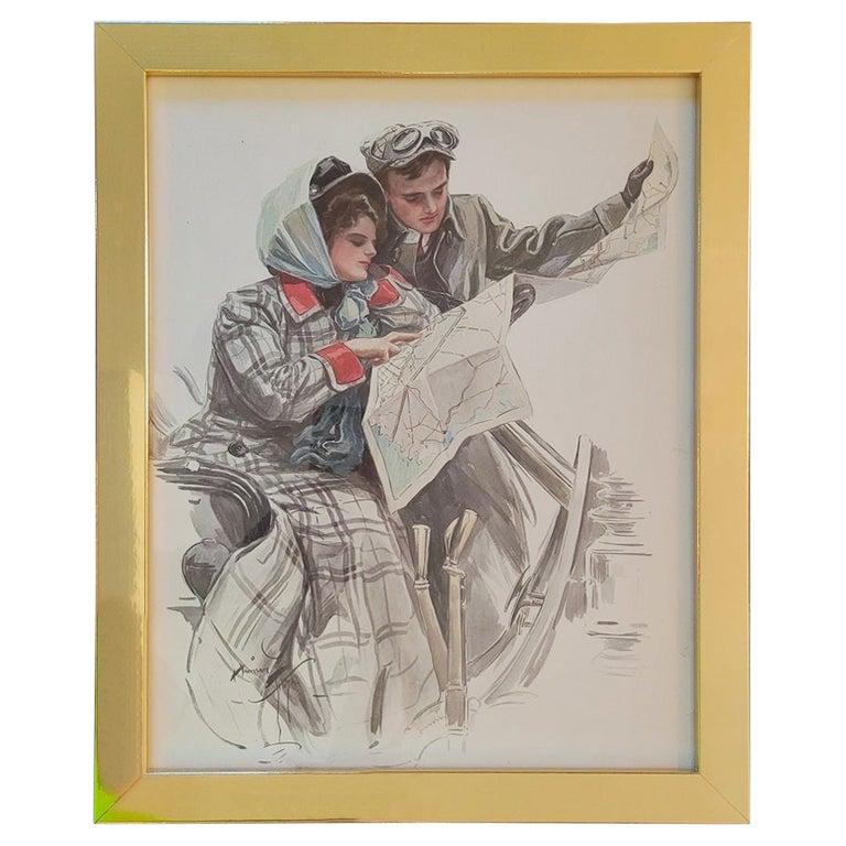 Set of 13 Harrison Fisher First Edition Prints For Sale 3