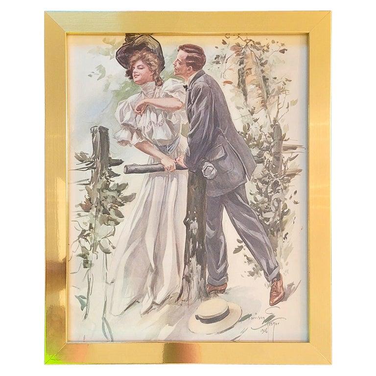 Set of 13 Harrison Fisher First Edition Prints In Good Condition For Sale In Dallas, TX