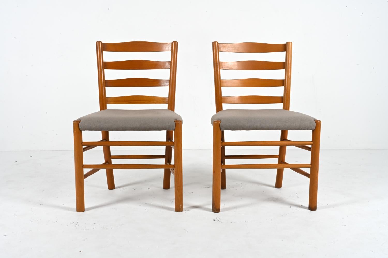 20th Century Set of 13 Kaare Klint Church Chairs for Fritz Hansen, Denmark, 1960s For Sale