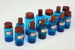Set of 14 Apothecary Jars