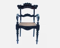 Set of 14 Brazilian Beranger dining chairs from the 19th century