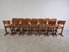 Set of 14 Chairs by Karl Nothhelfer for Casala, 1960s