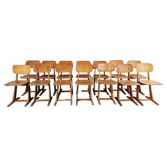 Set of 14 Chairs by Karl Nothhelfer for Casala, 1960s
