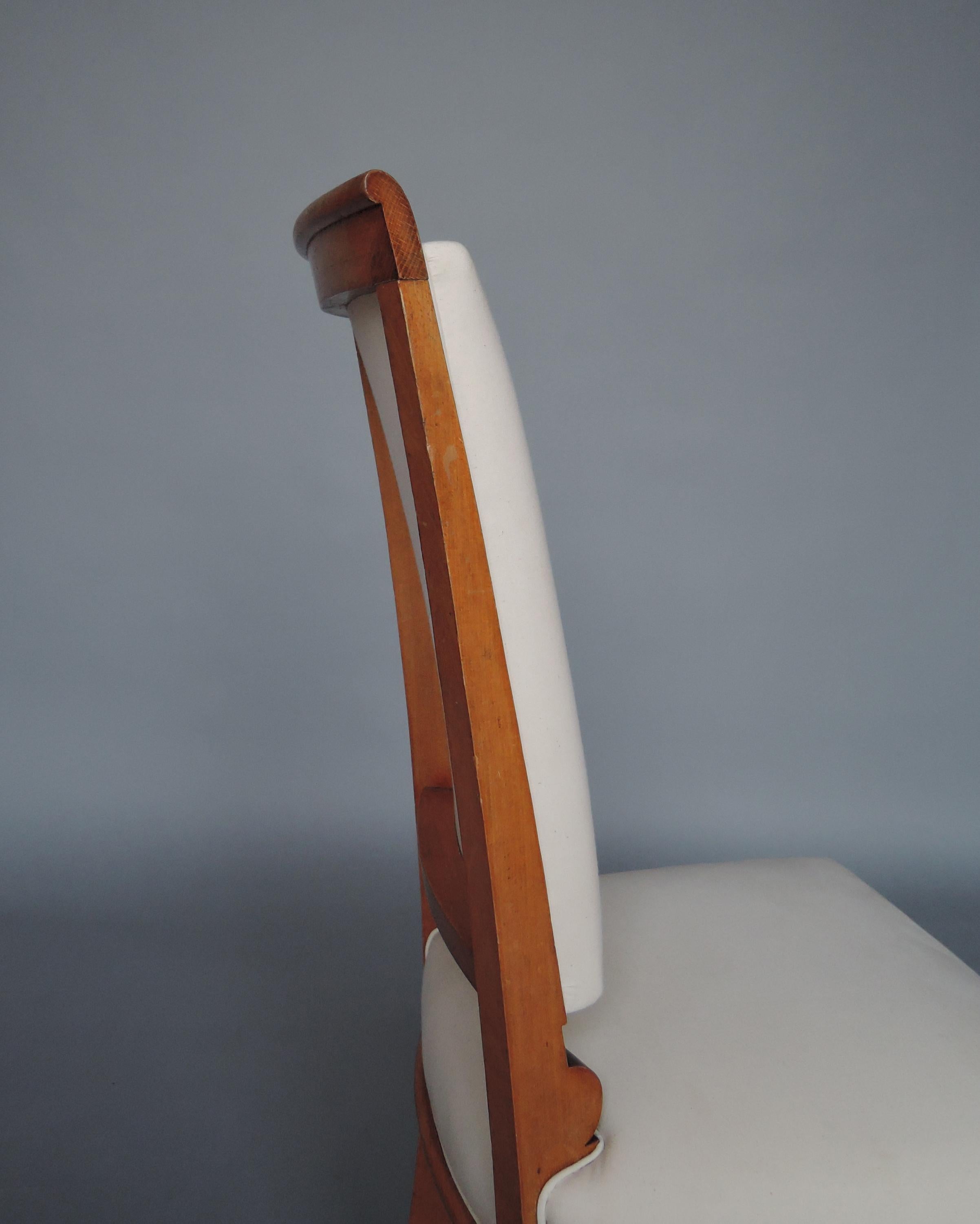 Set of 14 Fine French Art Deco Dining Chairs For Sale 12
