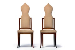 Set of 14 Hollywood Regency Moroccan Tommi Parzinger Style Dining Chairs c. 1960