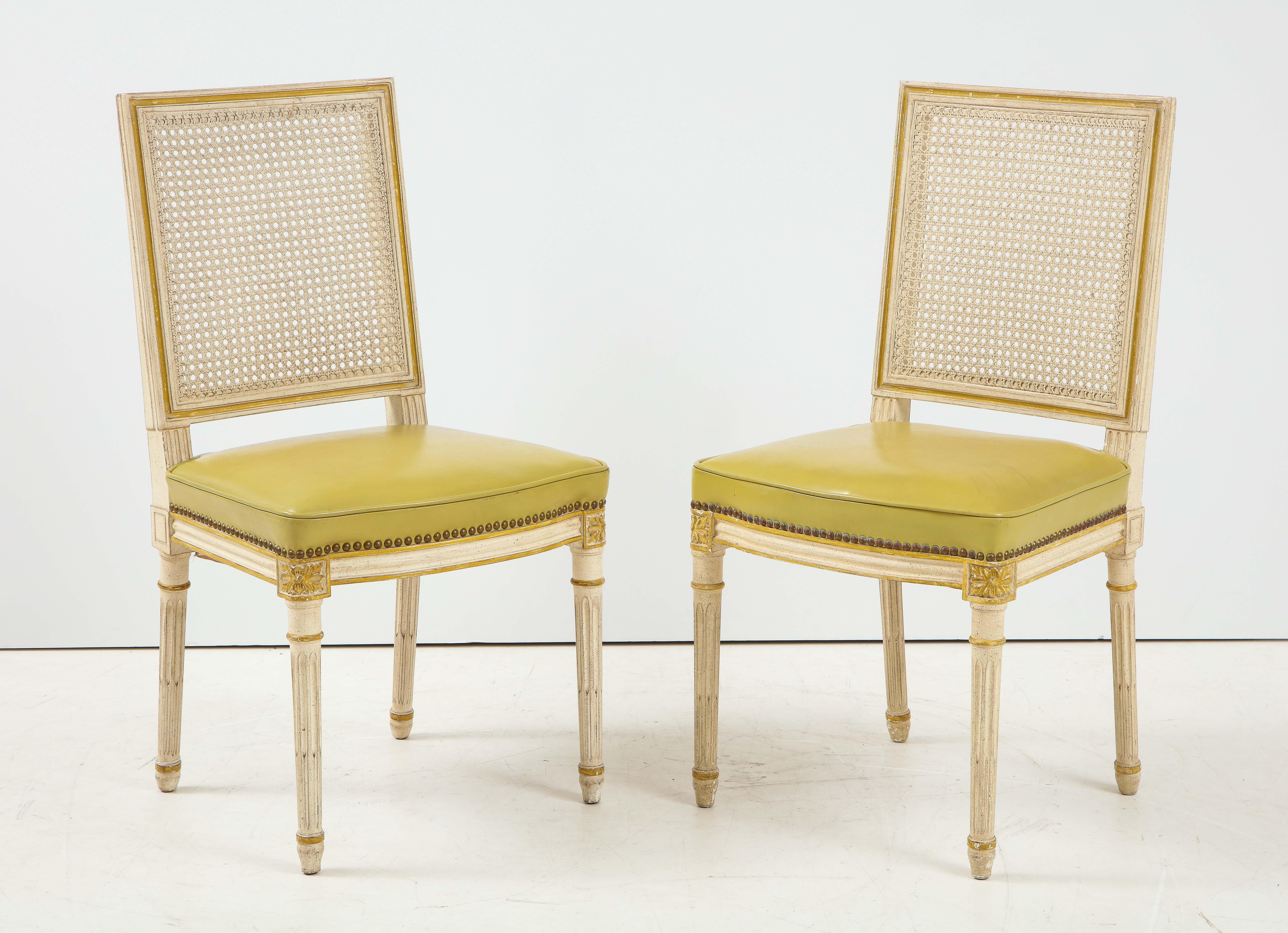 Set of 14 Maison Jansen Dining Chairs In Good Condition In New York, NY