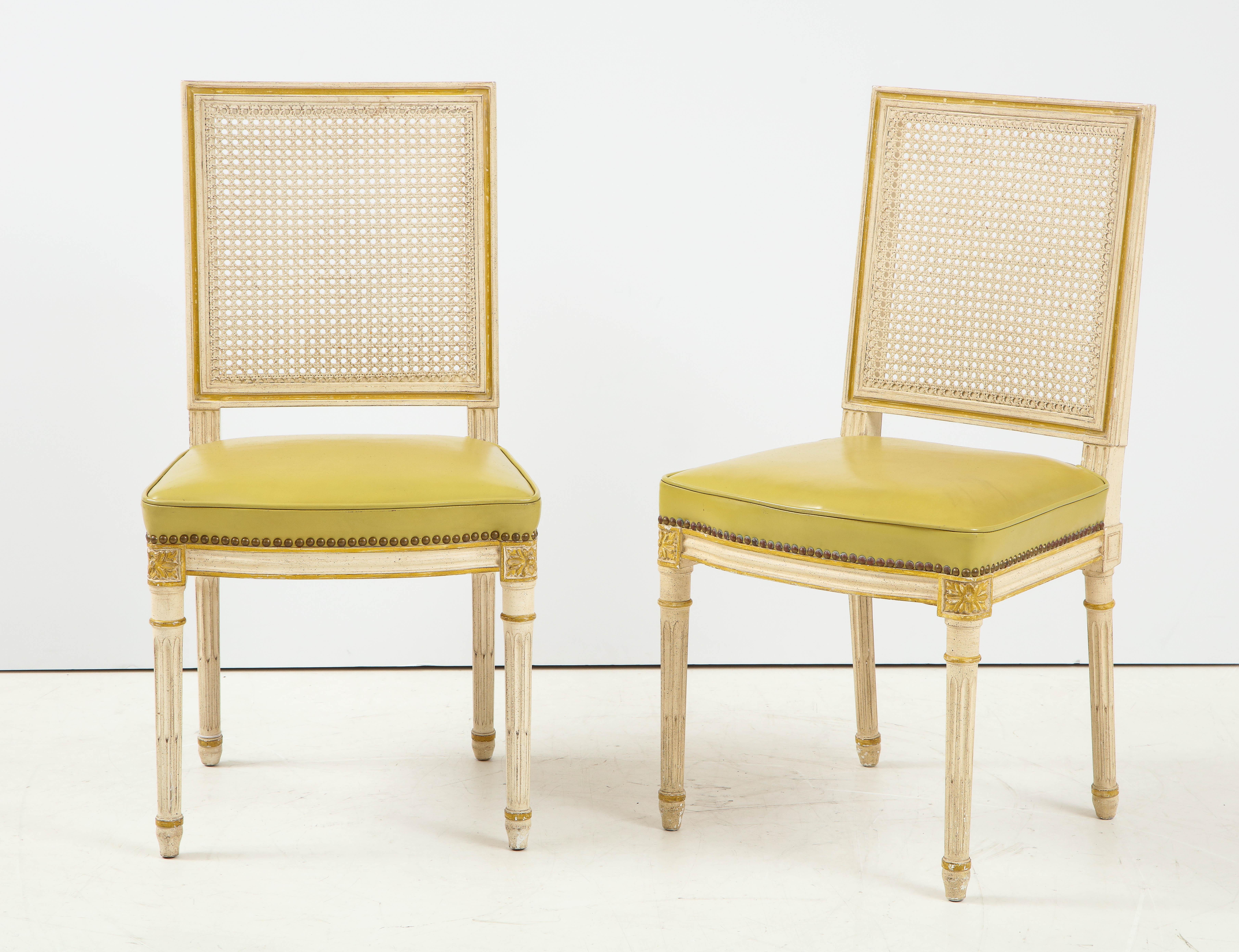 20th Century Set of 14 Maison Jansen Dining Chairs