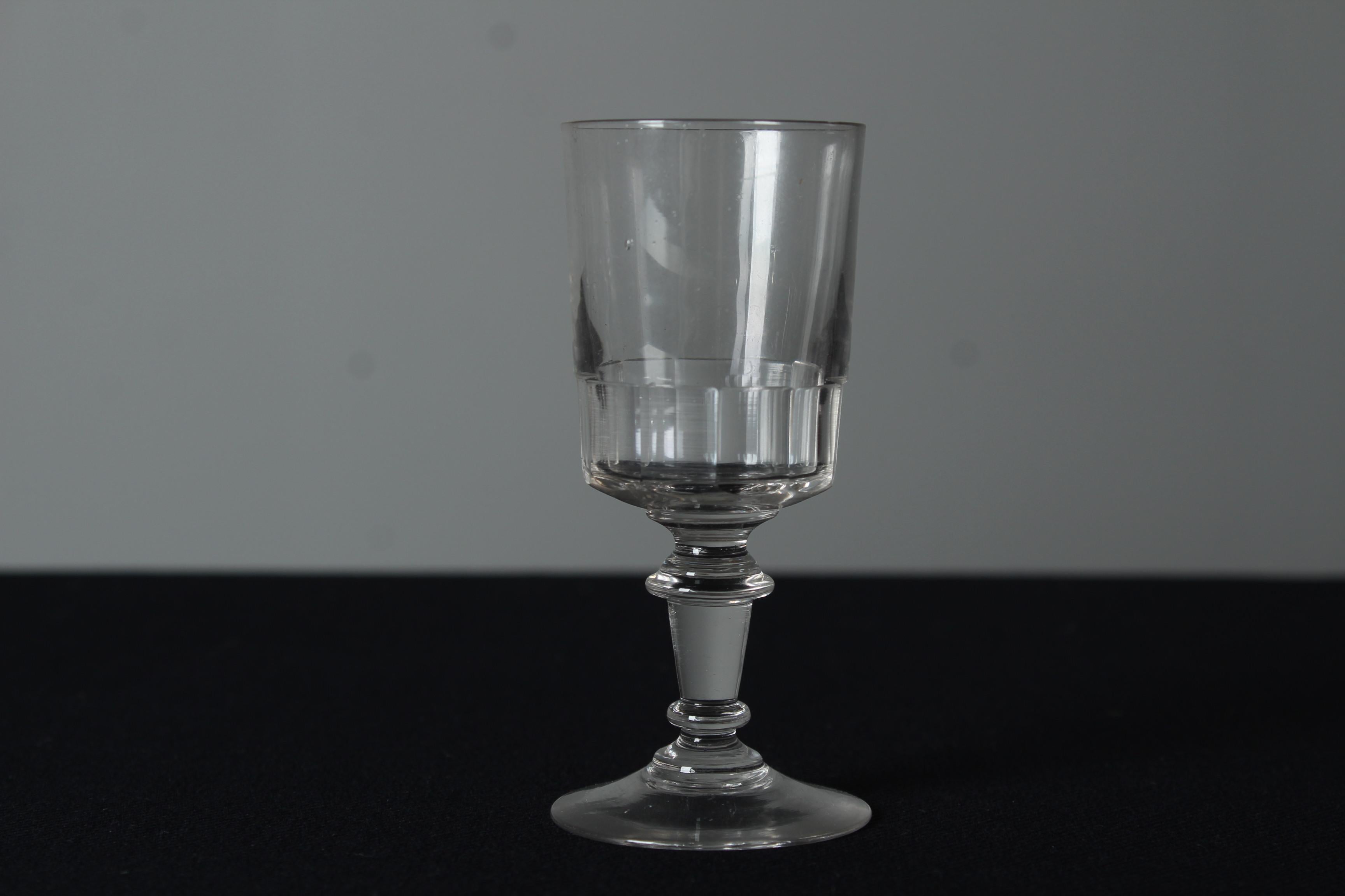 20th Century Set Of 14 Schnapps Glasses, France, 12 cm For Sale