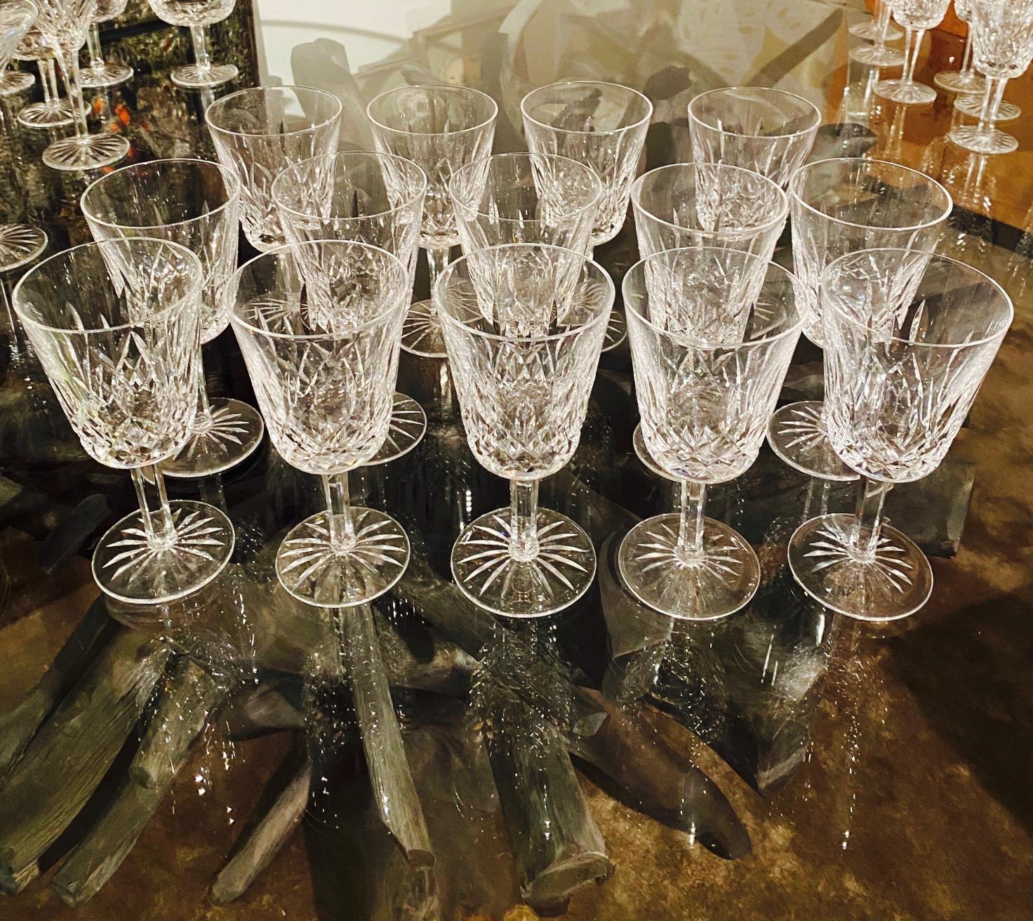 waterford lismore water glasses