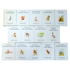 Set von 14 Bänden ausgewählter Märchen von Beatrix Potter