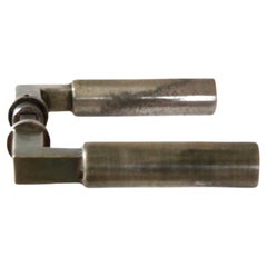 Antique Set of 14 Walter Gropius and Adolf Meyer door handles, Bauhaus ca. 1922