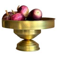 Set di 15 centrotavola in ottone, design scultoreo architettonico italiano da collezione