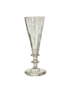 Set of 15 Cut Crystal Champagne Flutes 19th Century