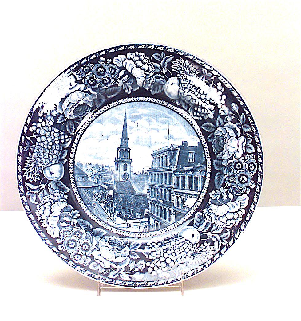 Set of 15 English Victorian Staffordshire Porcelain Plates In Good Condition For Sale In New York, NY