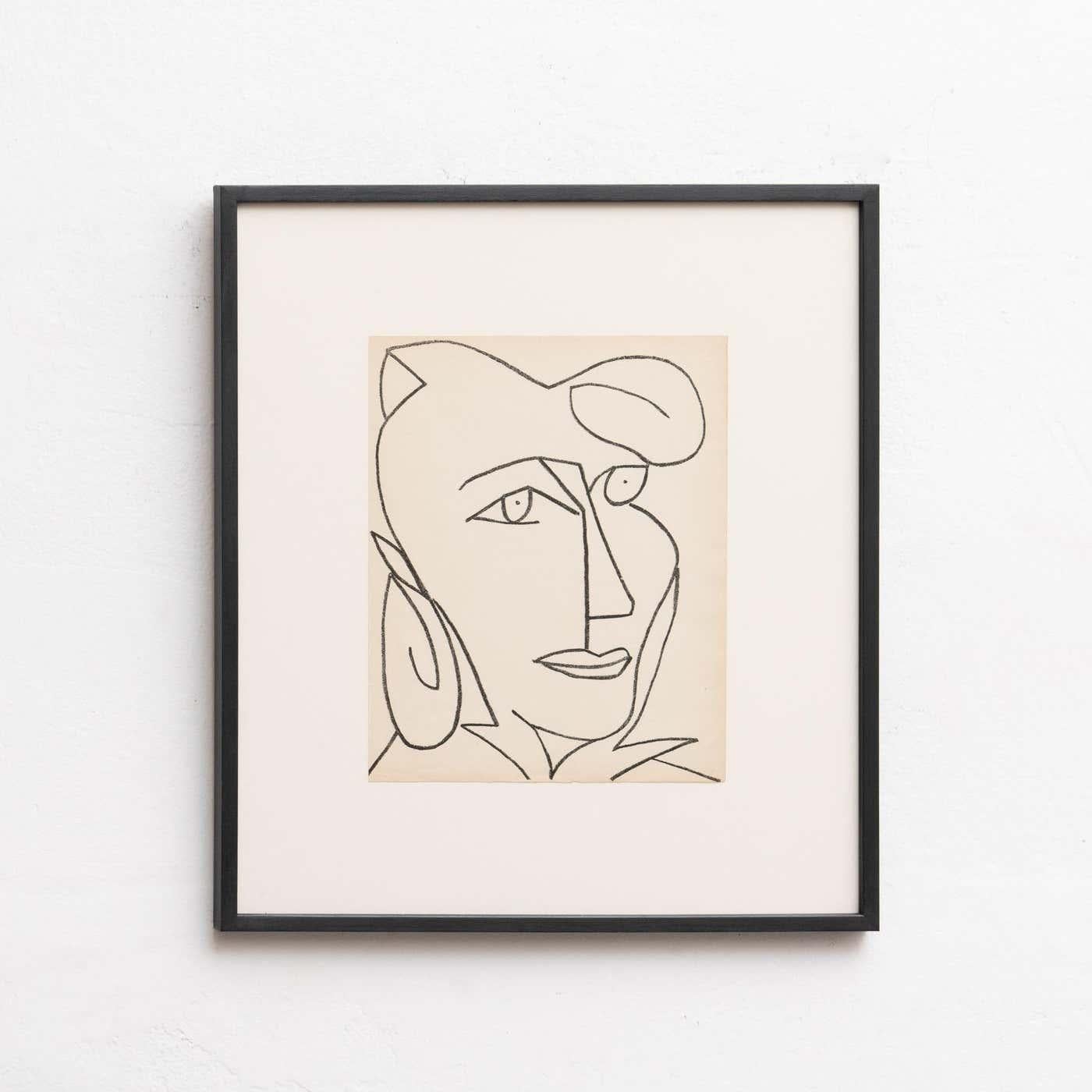 Satz von 15 gerahmten Lithographien von François Gilot, 1951 (Moderne der Mitte des Jahrhunderts)