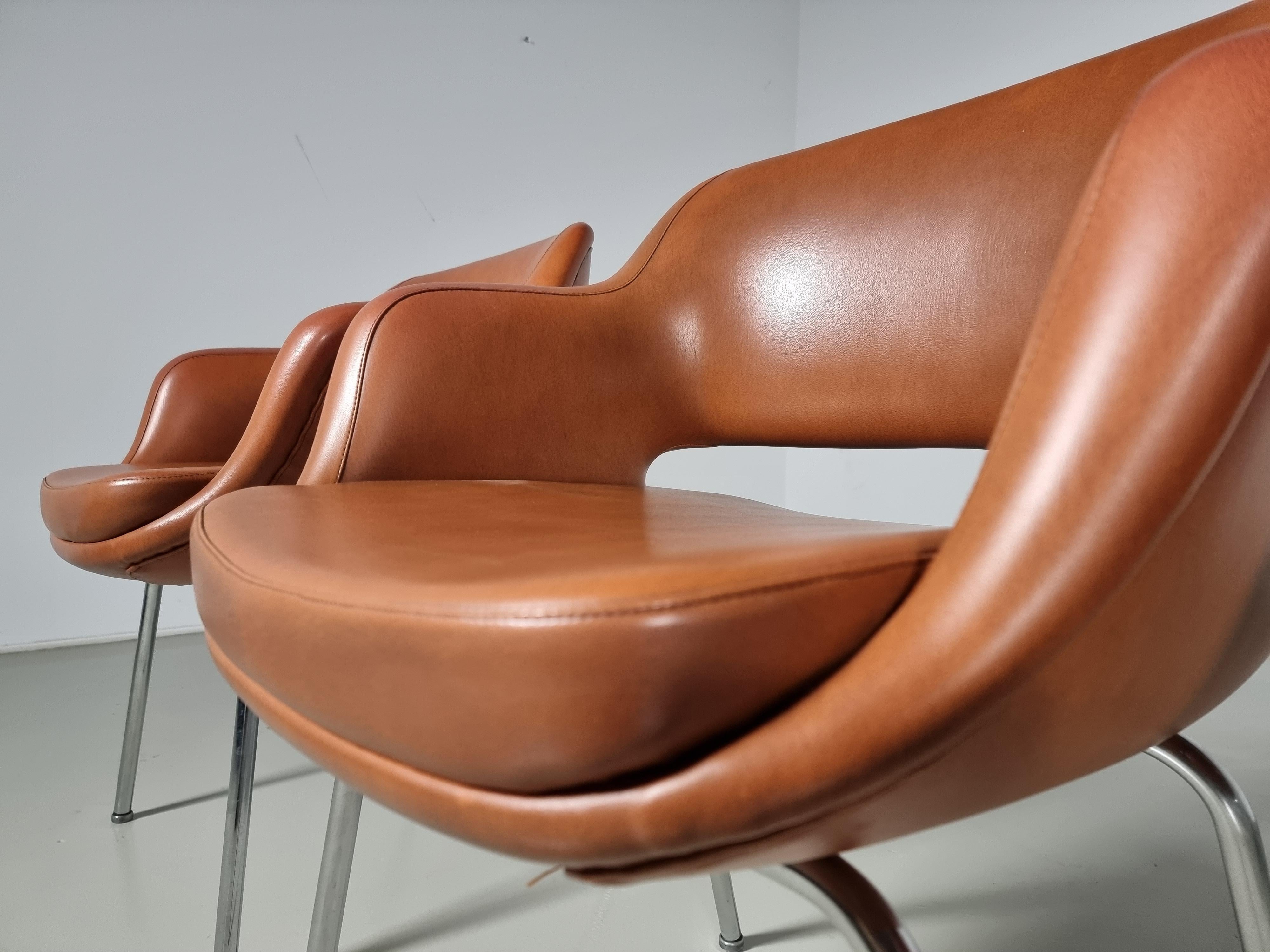 Set of 7 Kilta 'Model 1106/3' Chairs by Olli Mannermaa for Cassina, 1960s In Good Condition In amstelveen, NL