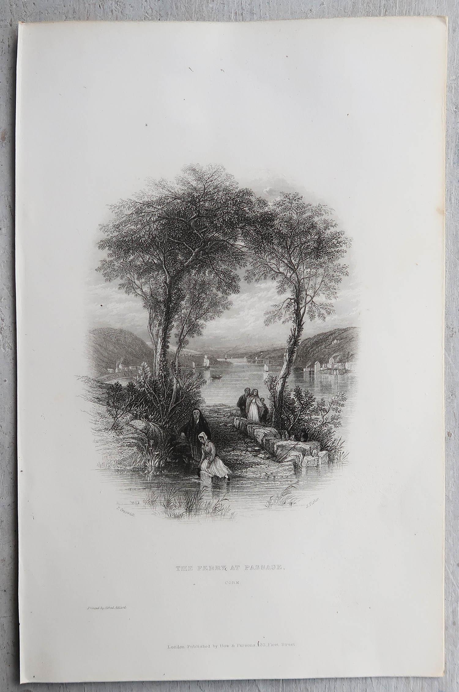 Set of 15 Original Antique Prints of Ireland, C.1840 For Sale 6