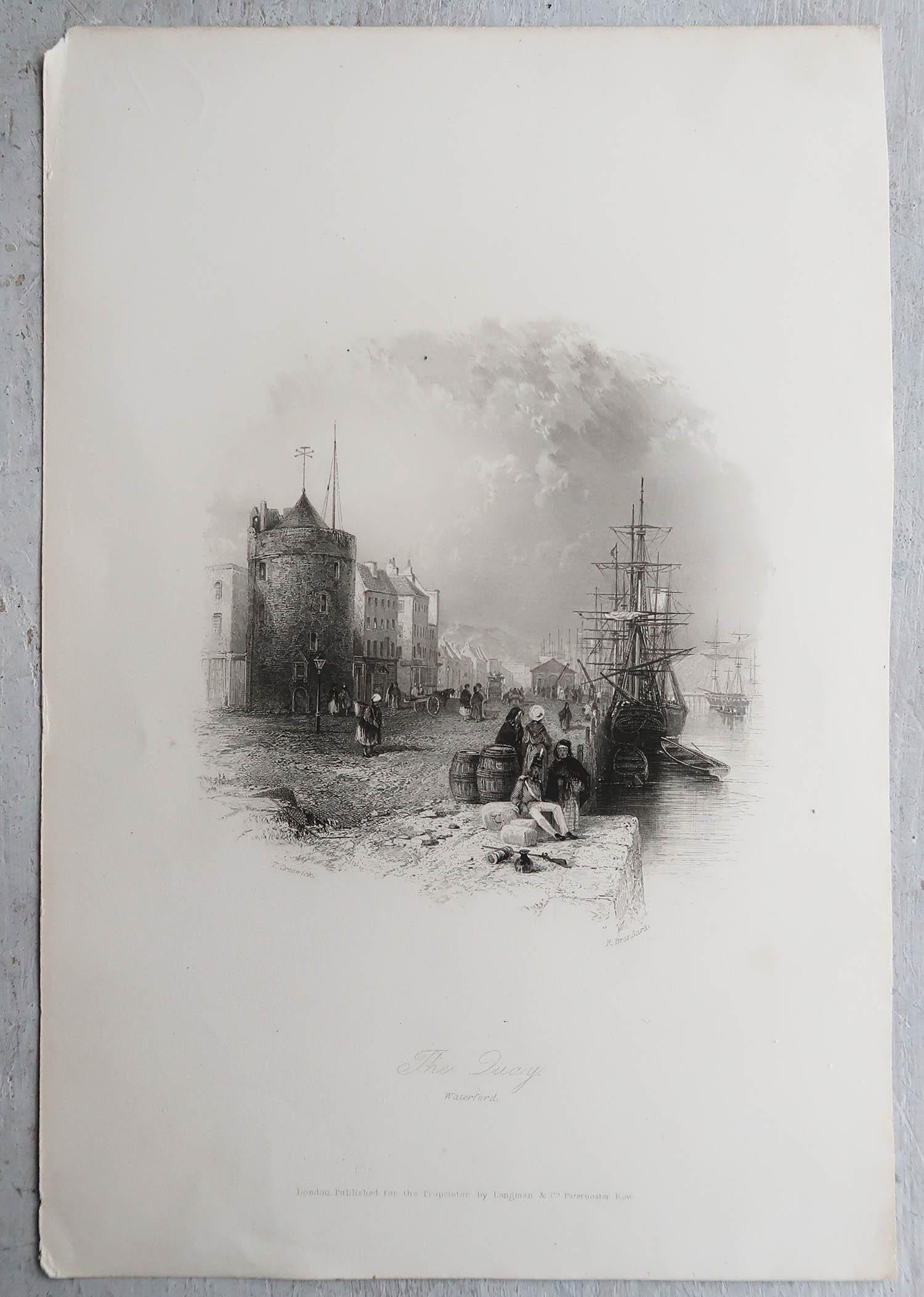 Set of 15 Original Antique Prints of Ireland, C.1840 For Sale 7