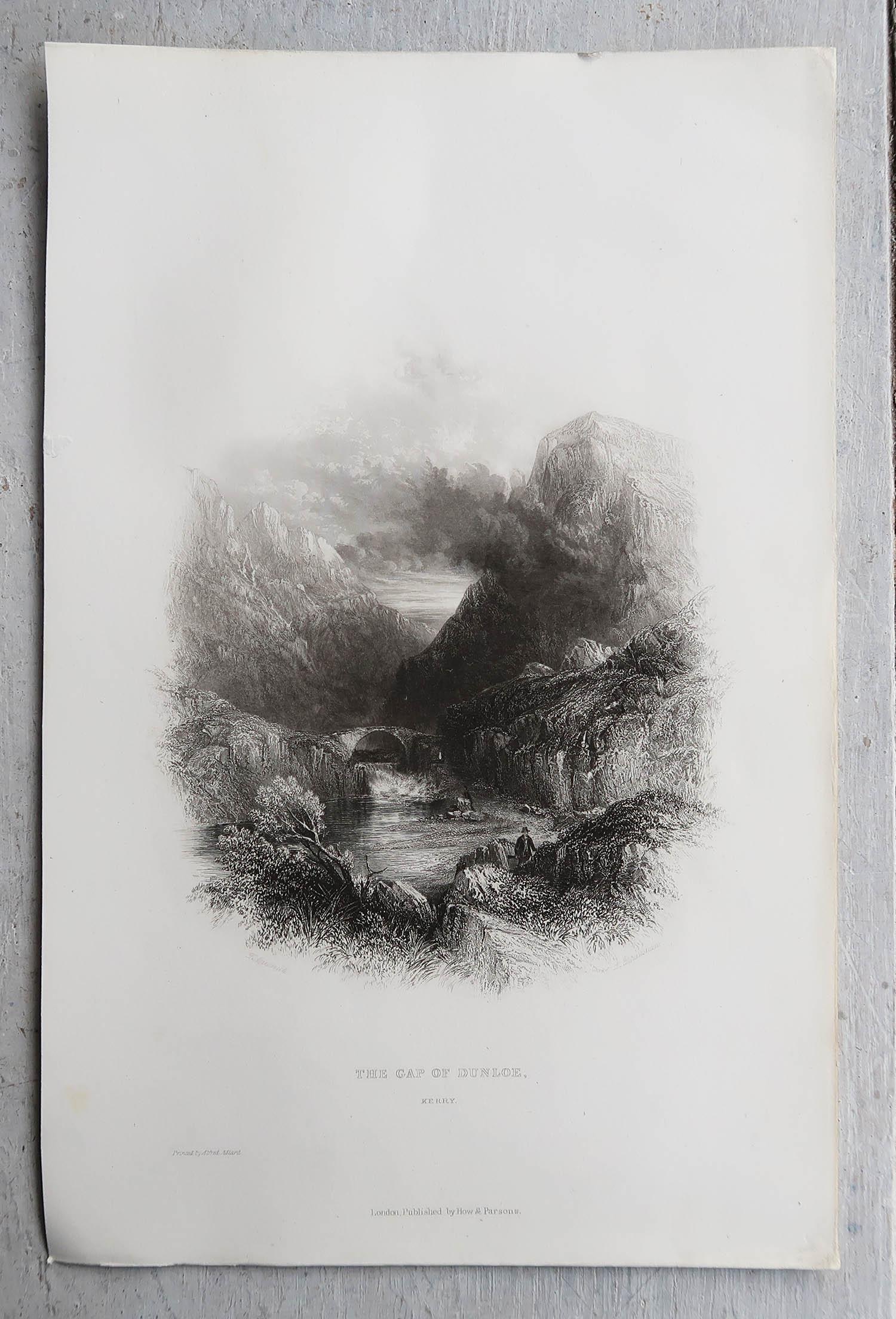 Set of 15 Original Antique Prints of Ireland, C.1840 For Sale 8