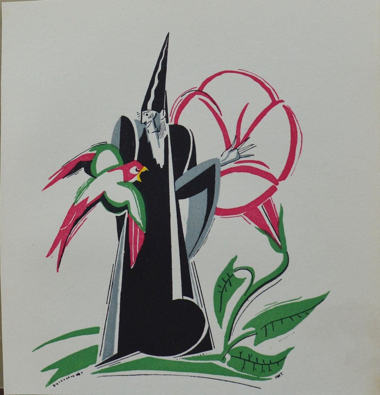 Set of 15 Original Art Deco Prints after Phyllis A. Trery, circa 1930