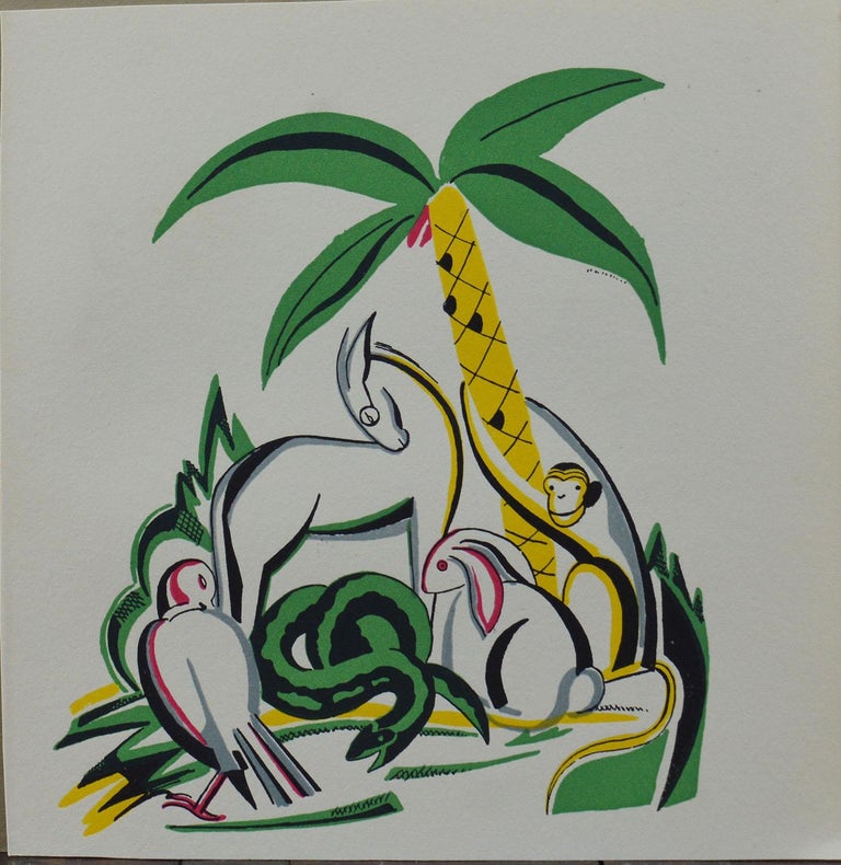 Set of 15 Original Art Deco Prints after Phyllis A. Trery, circa 1930