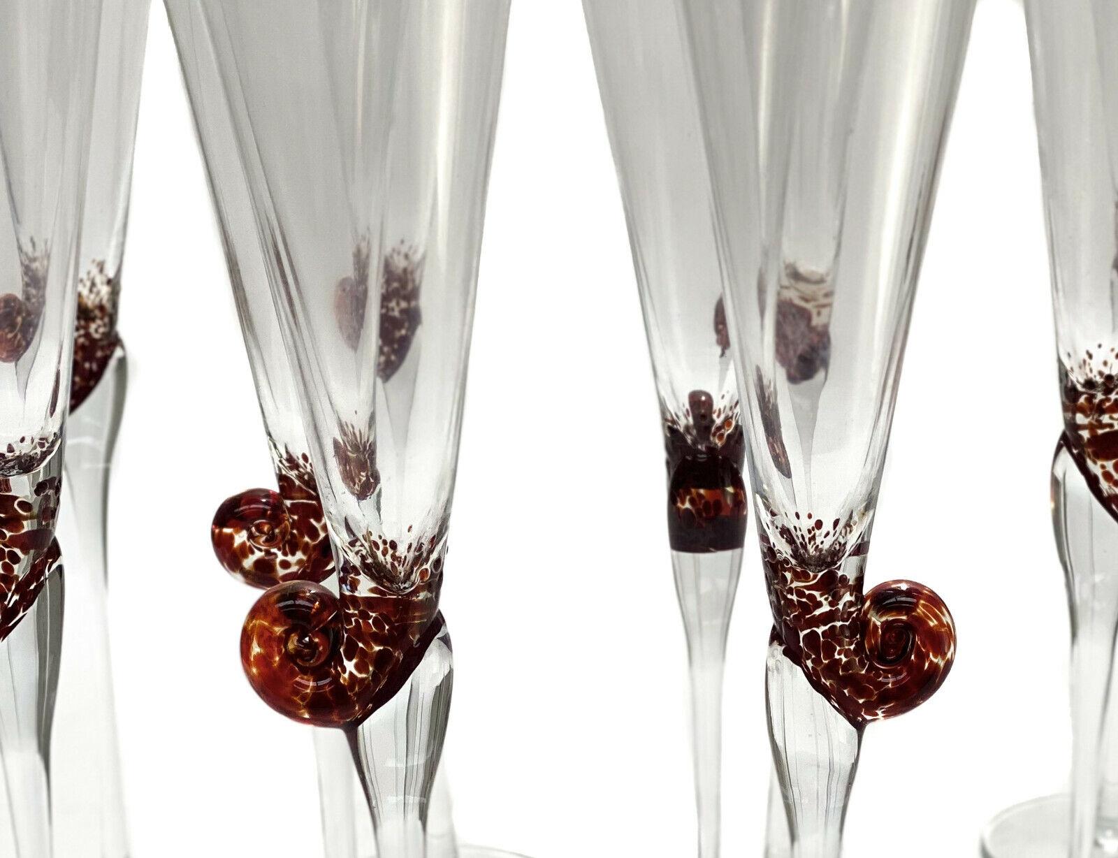 Satz von 16 Weinkelchen aus geschliffenem Glas Schnecke Escargot Kaviar

Zusätzliche Informationen:
MATERIAL: Glas 
Typ: Weinglas
Farbe: Klar 
Marke: Continental
Stil der Produktion: Elegantes Glas 
Art von Glas: Geschliffenes