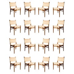 Vintage Set of 16 Hans Wegner CH-31 Dining Chairs CH 31