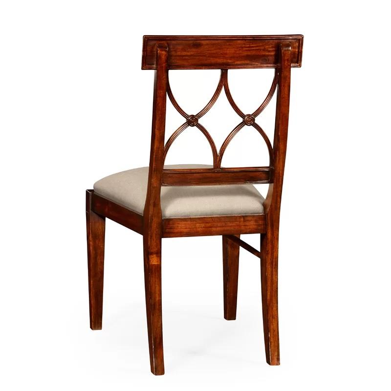 Late 20th Century Set of 16 Jonathan Charles Cross Back Dining Chairs