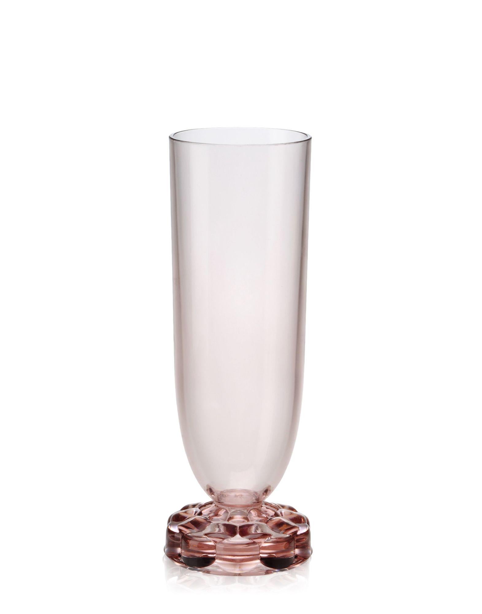 The Jellies family tableware line has been expanded to include new items designed especially for the Christmas holidays and for ringing in the new year, the Jellies champagne flute.

Dimensions: Height 6.75 in.; Diameter 2.13 in.; Unit weight: