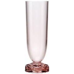 Set of 16 Kartell Jellies Flutes in Pink by Patricia Urquiola