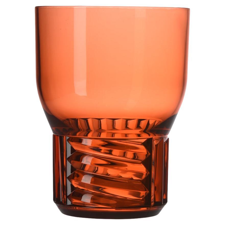 Set of 16 Kartell Trama Water Glasses in Pinkish by Patricia Urquiola For Sale