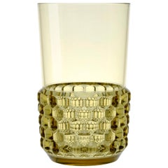 Ensemble de 16 grands verres Kartell Jellies verts par Patricia Urquiola