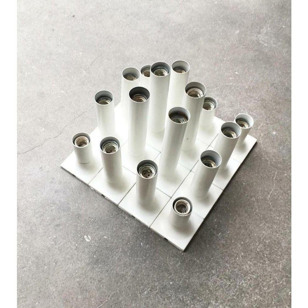 Tedesco Set di 16 lampade da soffitto A248 di Rolf Krüger, tedesche dell'era spaziale di metà secolo in vendita