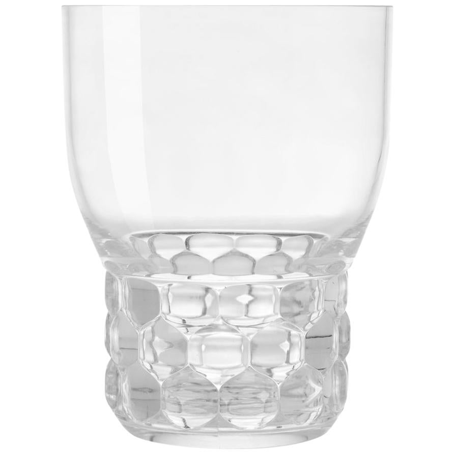 Set of 16 Small Kartell Jellies Glasses in Crystal by Patricia Urquiola