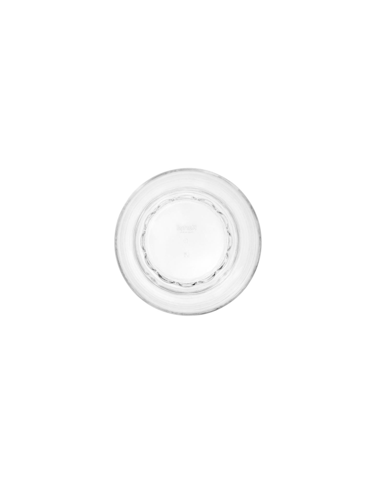 16er Kartell Jellies-Gläser mit Wasseraufsatz  Kristall in Kristall von Patricia Urquiola (Moderne) im Angebot