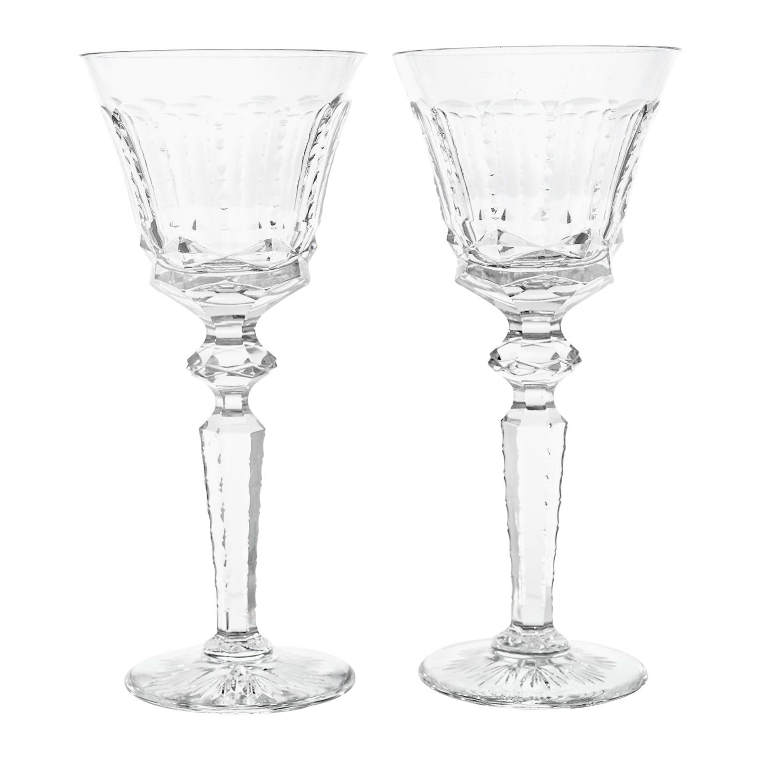 Set of 16 St. Louis Water Goblets
