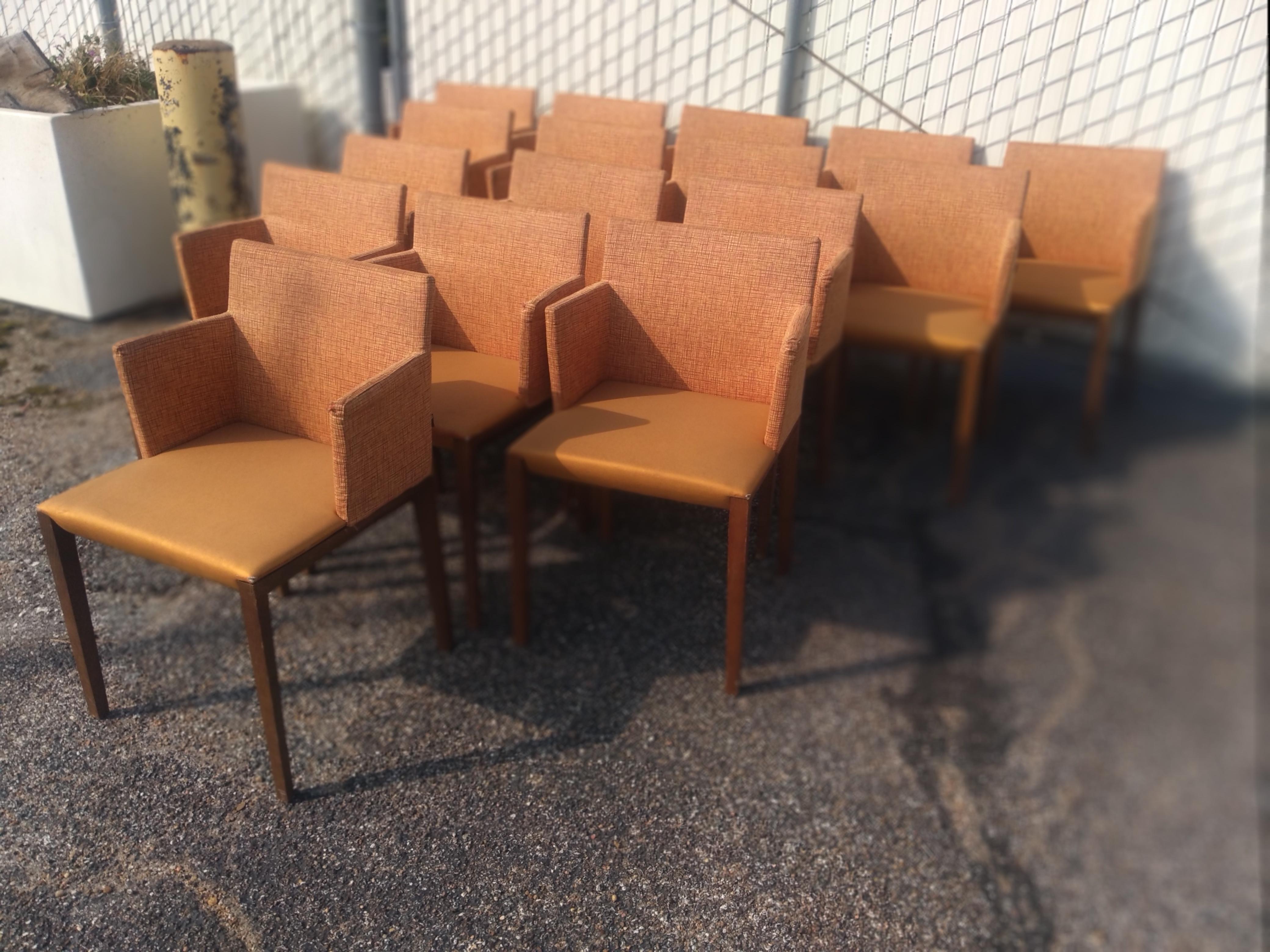 Tissu Ensemble de 8 fauteuils Steelcase Coalesse en vente