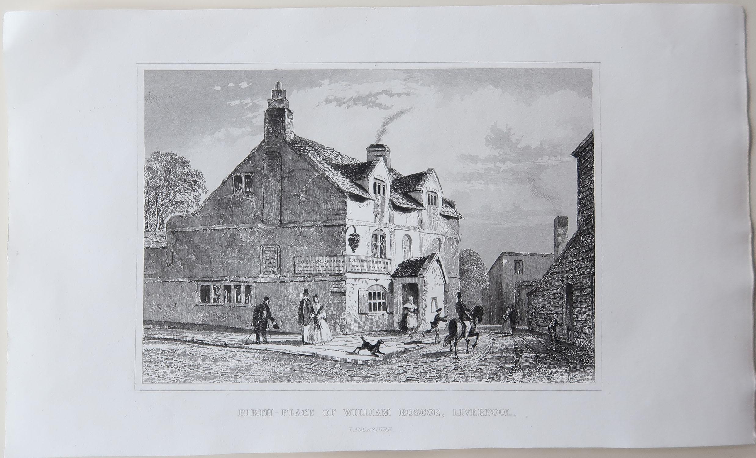 Set of 18 Antique Prints of English Country Cottages, circa 1840 3