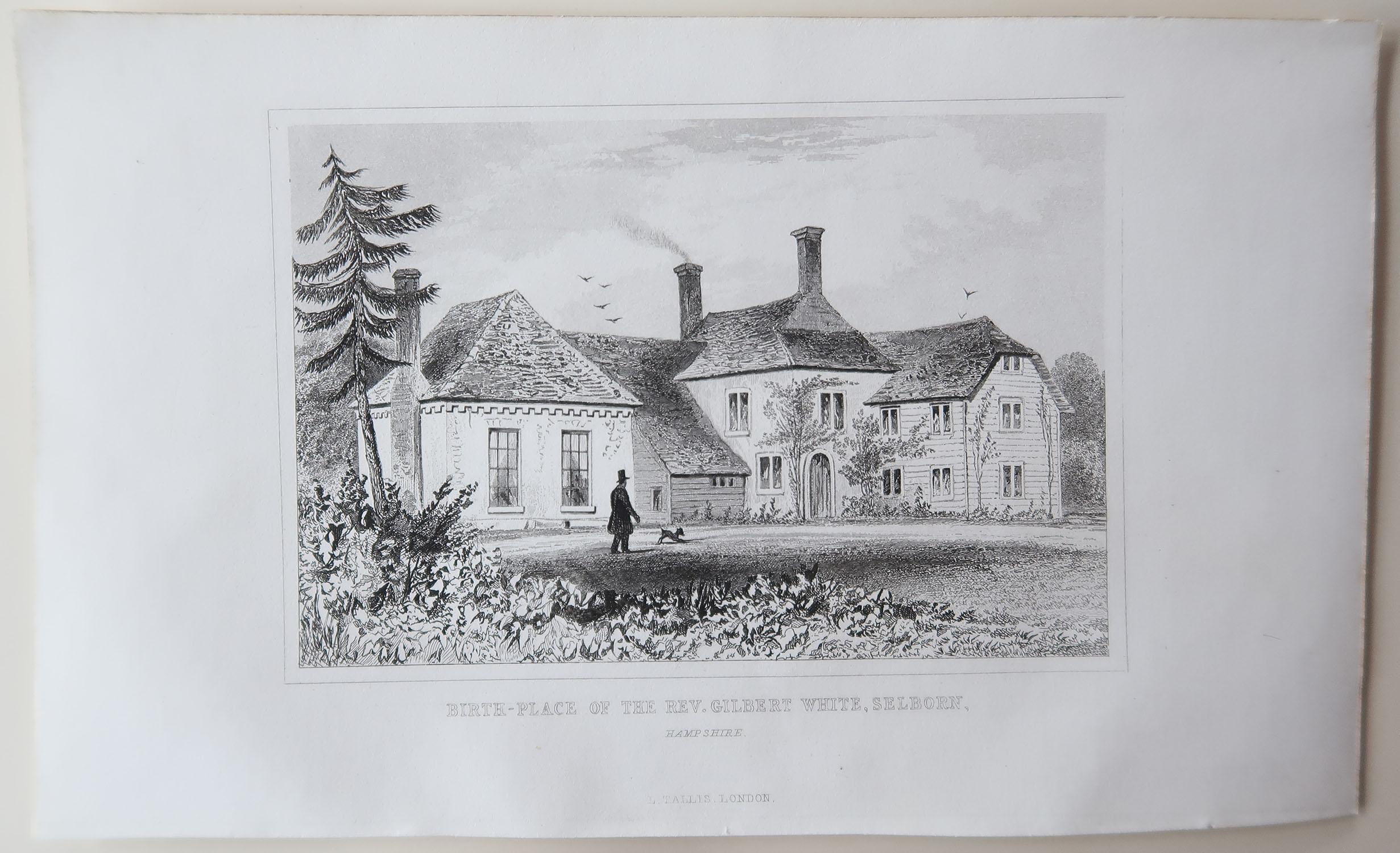 Set of 18 Antique Prints of English Country Cottages, circa 1840 4