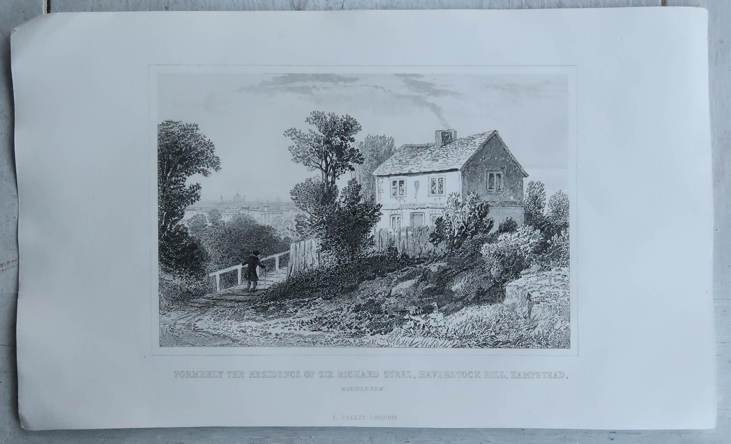 Set of 18 Antique Prints of English Country Cottages, circa 1840 For Sale 5