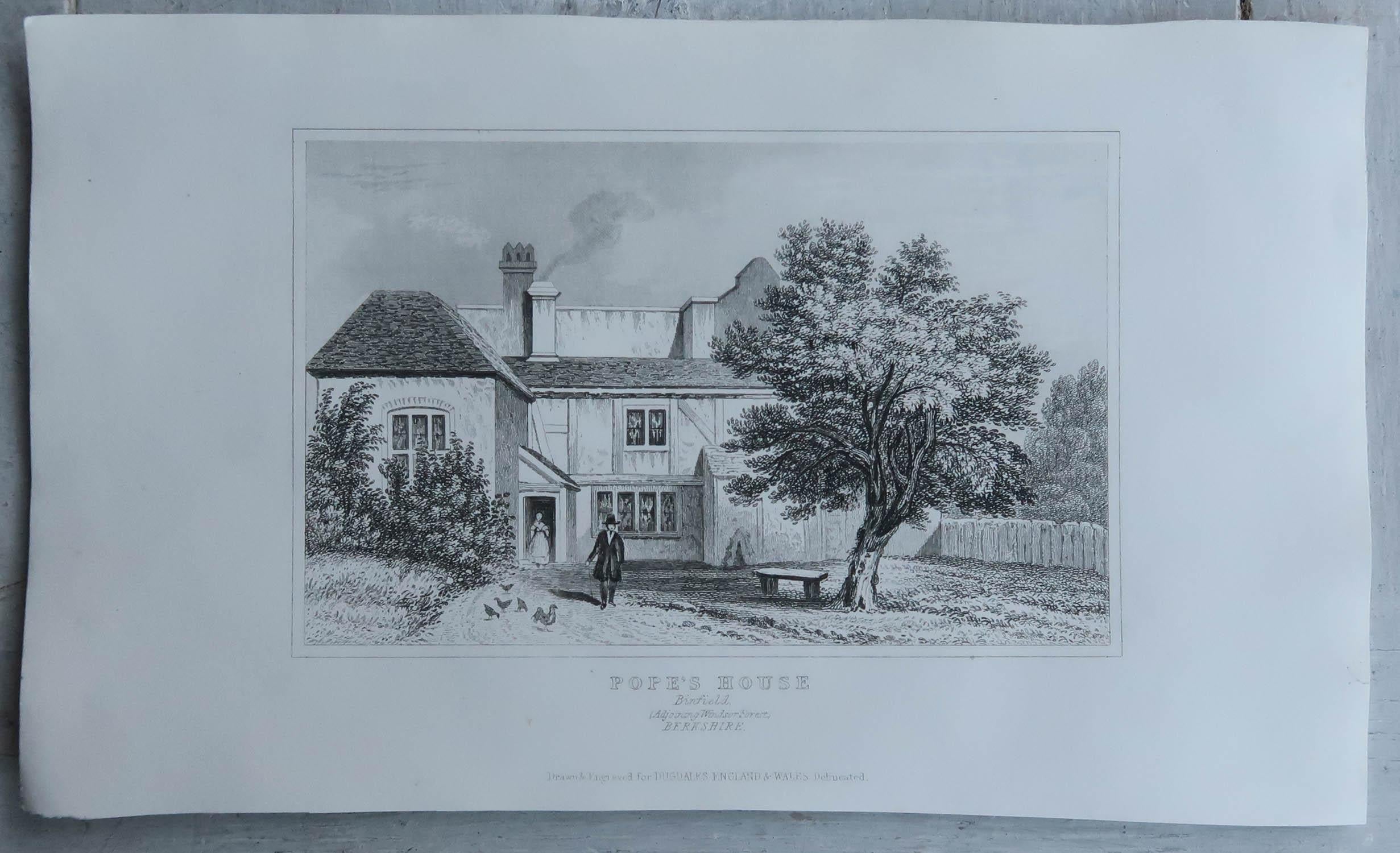 Set of 18 Antique Prints of English Country Cottages, circa 1840 For Sale 9