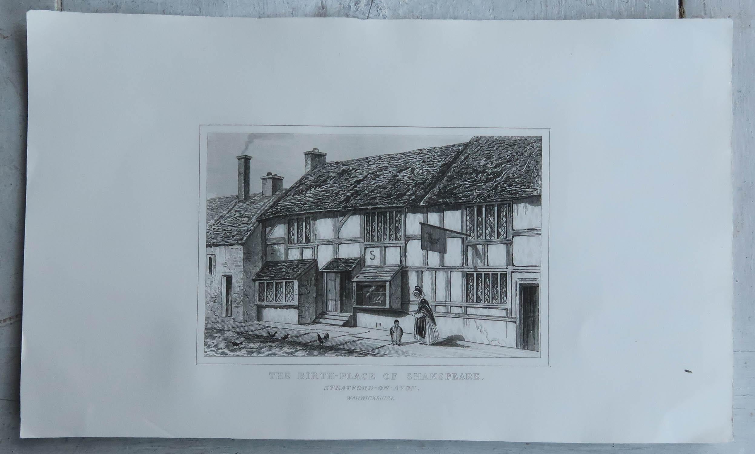 Set of 18 Antique Prints of English Country Cottages, circa 1840 For Sale 12