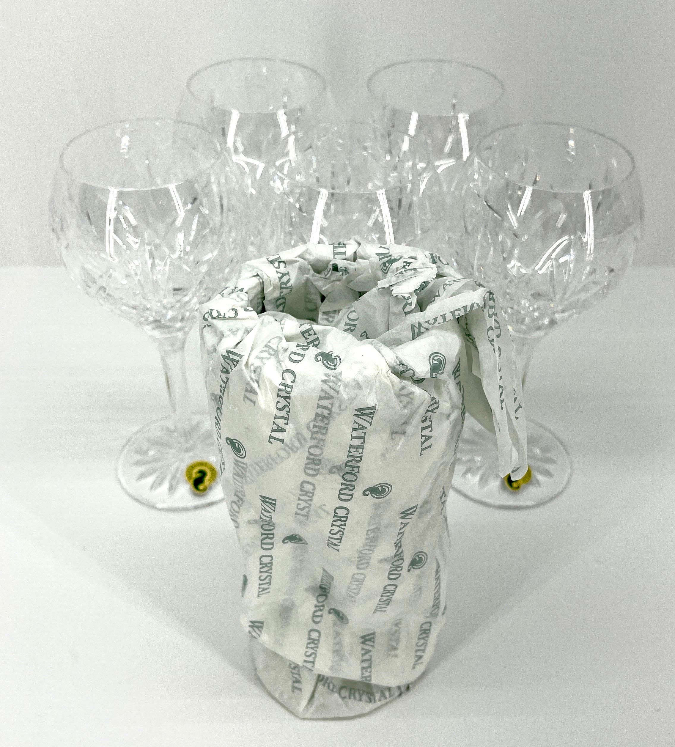 Set von 18 EVE Waterford-Weingläsern aus Kristall in Rot und Weiß im Angebot 6