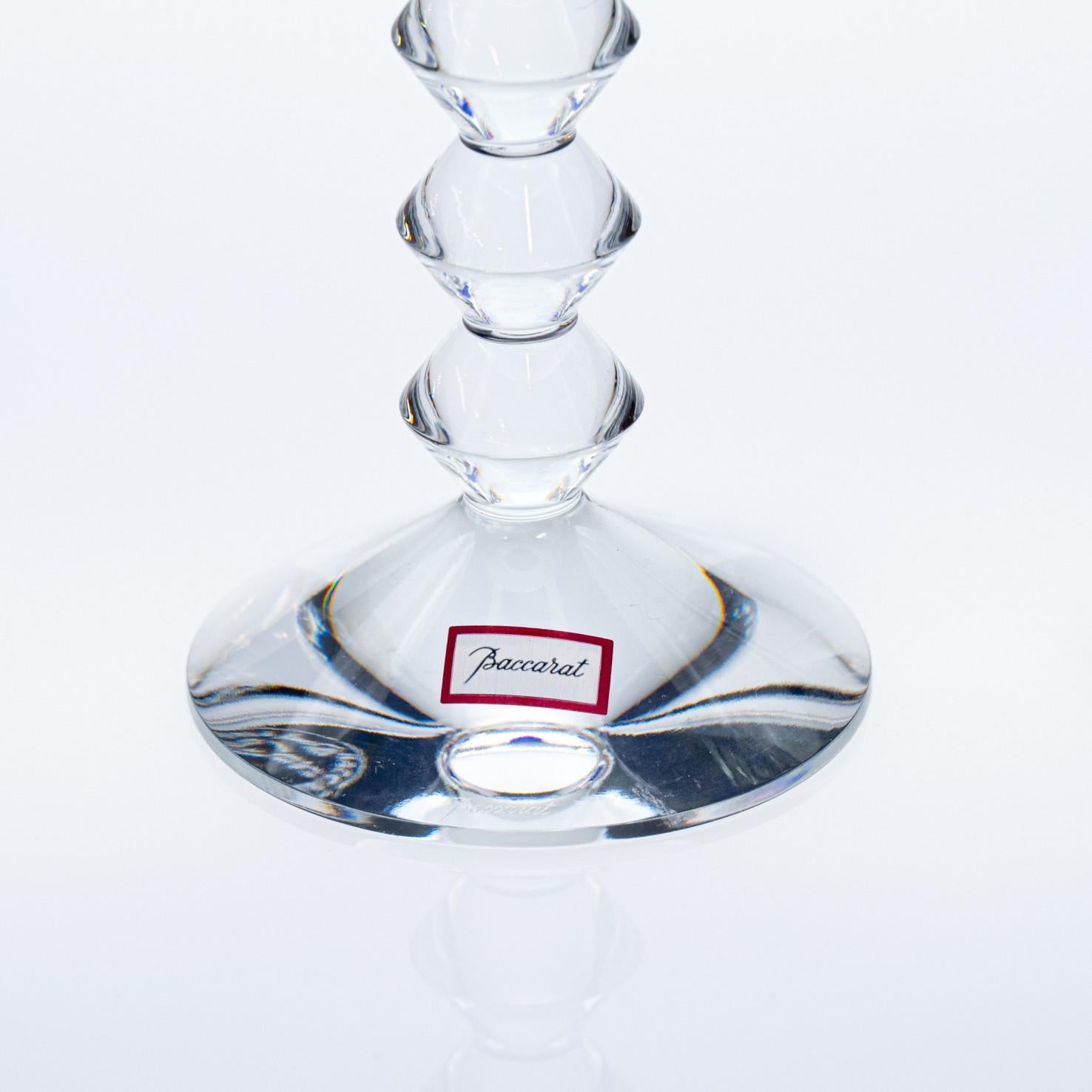 Cristallo Set di 18 bicchieri di cristallo Exquise Deep Blue Baccarat, Francia in vendita