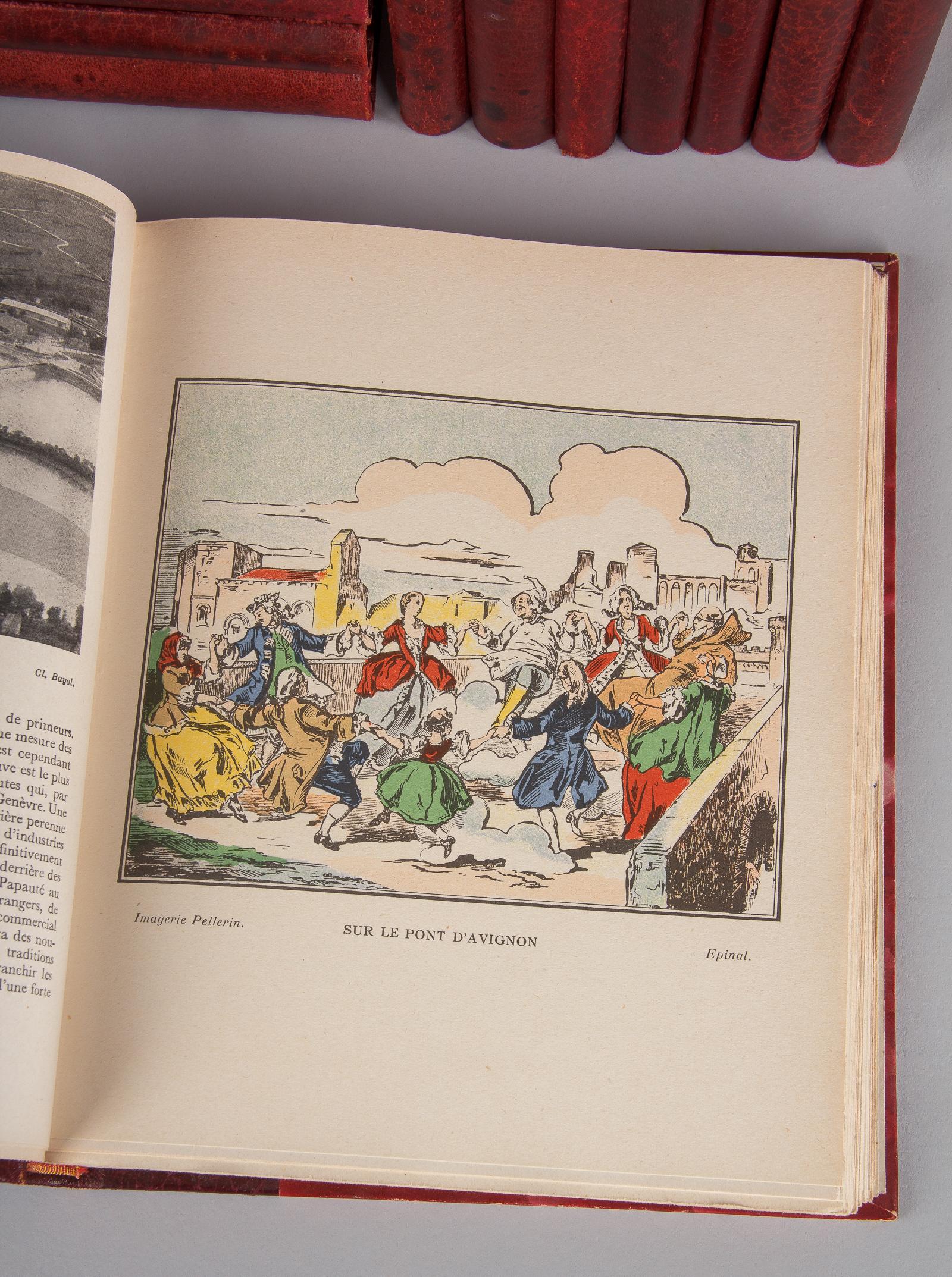 Illustrated French Books, Regions of France, 1940s-1950s 13