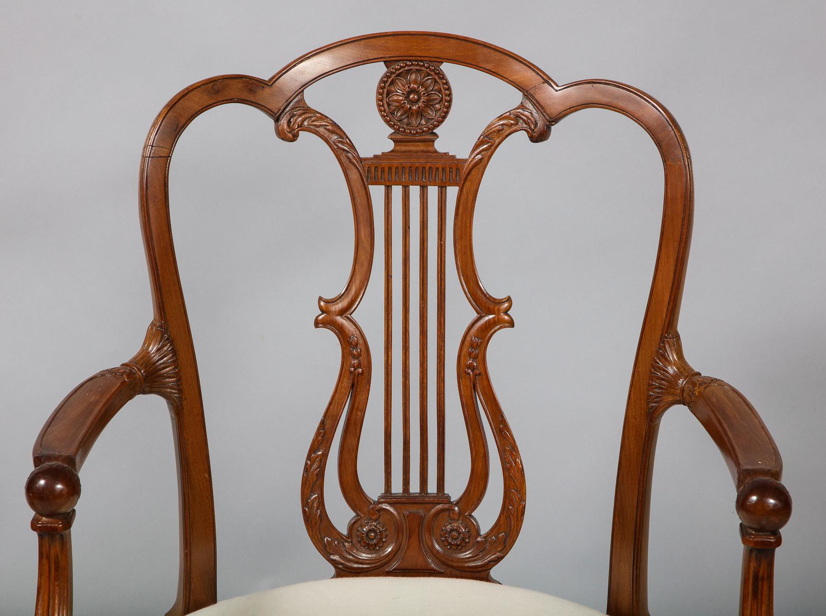 Set of 18 Georgian Style Dining Chairs 7